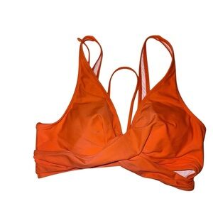 Cupshe Orange Bikini Top- NWT